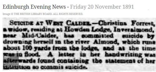 Christina's end.