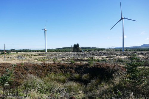 A shake hole,looking east towards the second (ventilation?) mine.