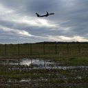 Take-off, photographed at close to the site of Ingliston No.36 & 37 pits