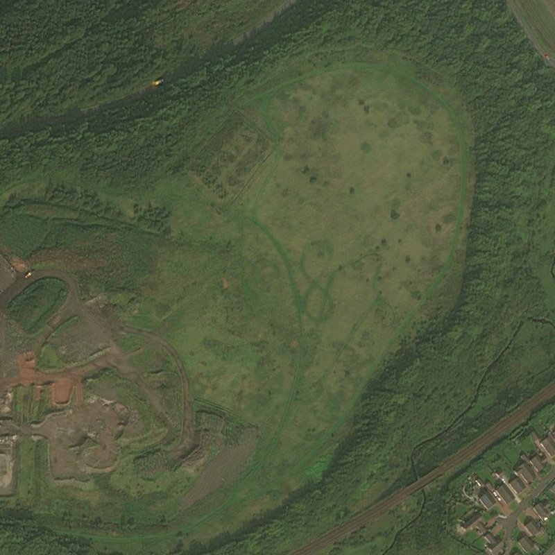 Addiewell No.5 Pit - Aerial, courtesy National Library of Scotland