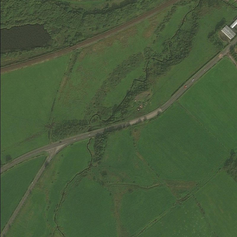 Baads No.9 Pit - Aerial, courtesy National Library of Scotland