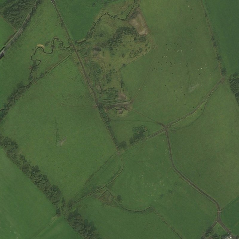 Baads No.17 Mine - Aerial, courtesy National Library of Scotland