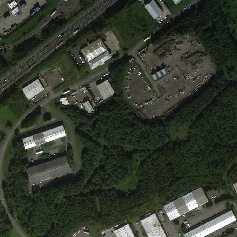 Deans No.1 Mine - Aerial, courtesy National Library of Scotland