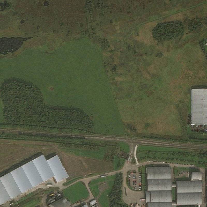 Deans No.3 Mine - Aerial, courtesy National Library of Scotland