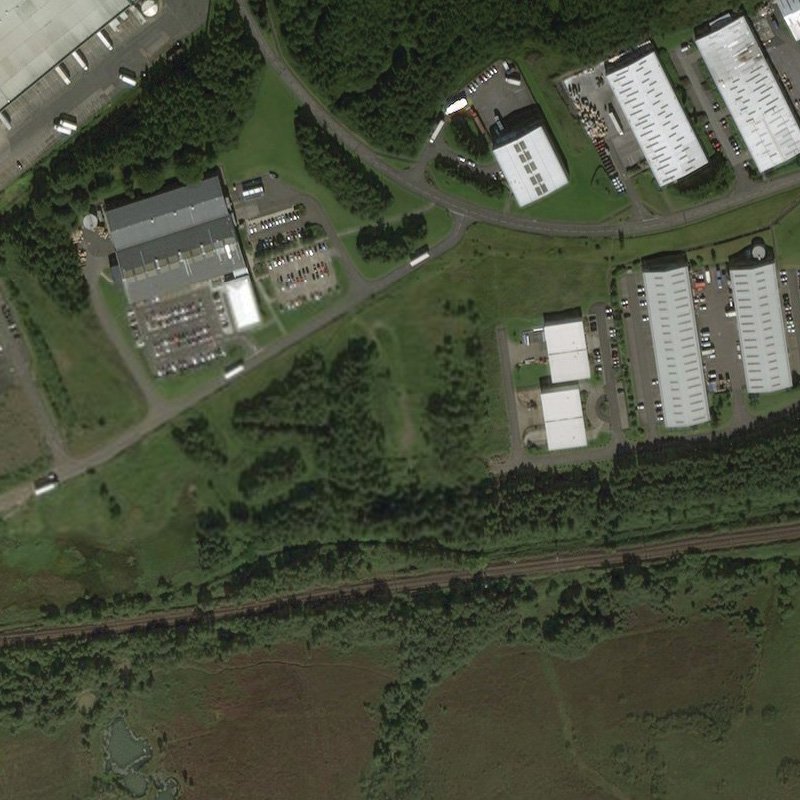 Deans No.4 Mine - Aerial, courtesy National Library of Scotland