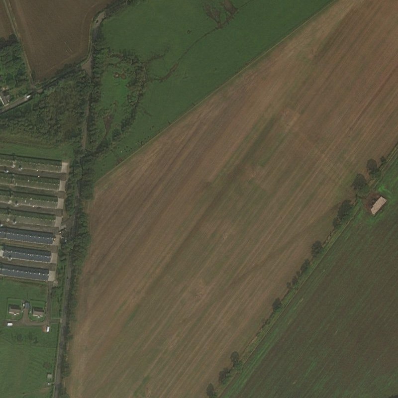 Gavieside No.3 Pit - Aerial, courtesy National Library of Scotland