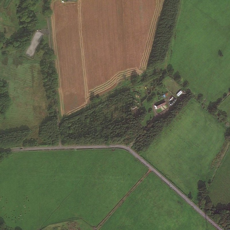 Hermand Mine - Aerial, courtesy National Library of Scotland