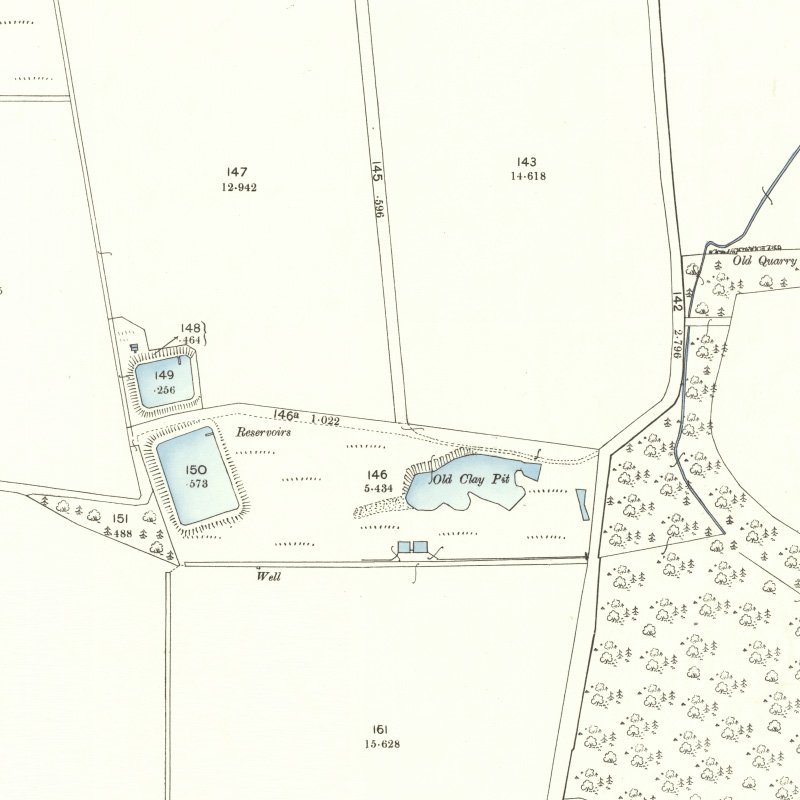 Ochiltree No.5 Mine - 25" OS map c.1896, courtesy National Library of Scotland