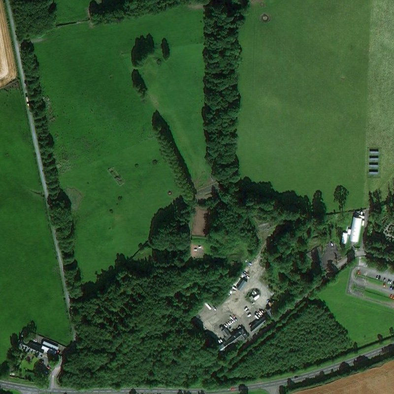 Philpstoun (Whitequarries) No.1 Mine - Aerial, courtesy National Library of Scotland