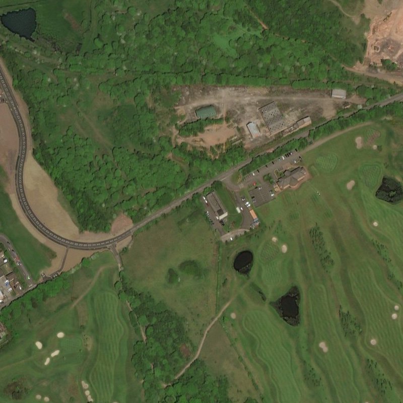 Pumpherston No.1 Mine - Aerial, courtesy National Library of Scotland