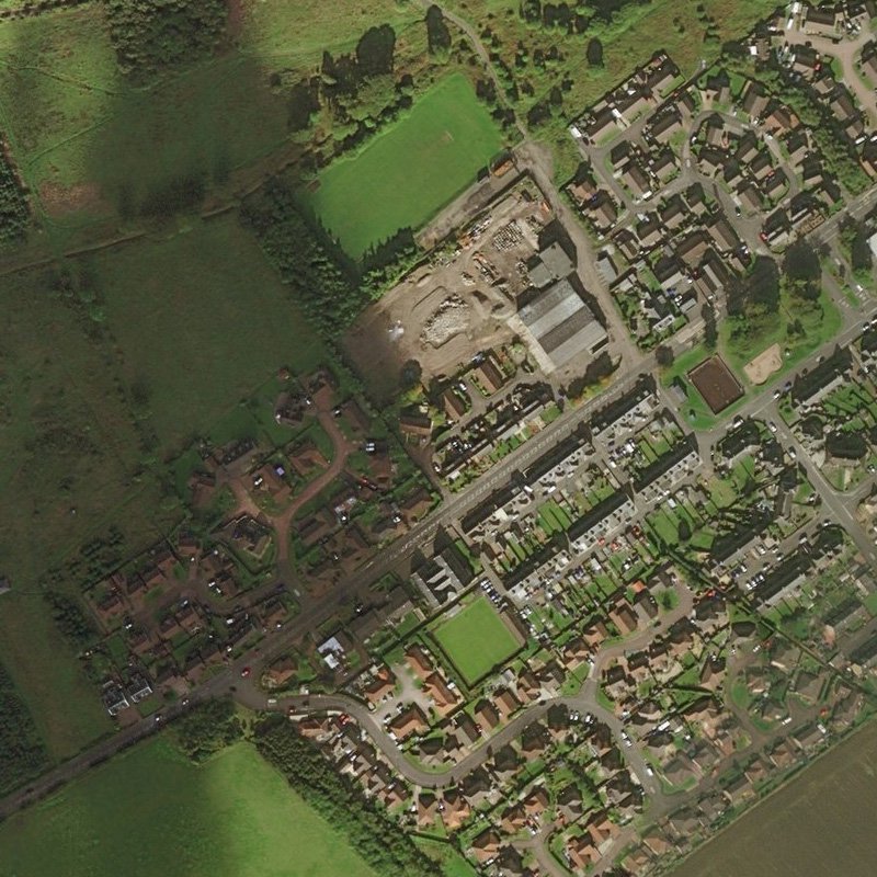 Seafield No.3 Mine - Aerial, courtesy National Library of Scotland