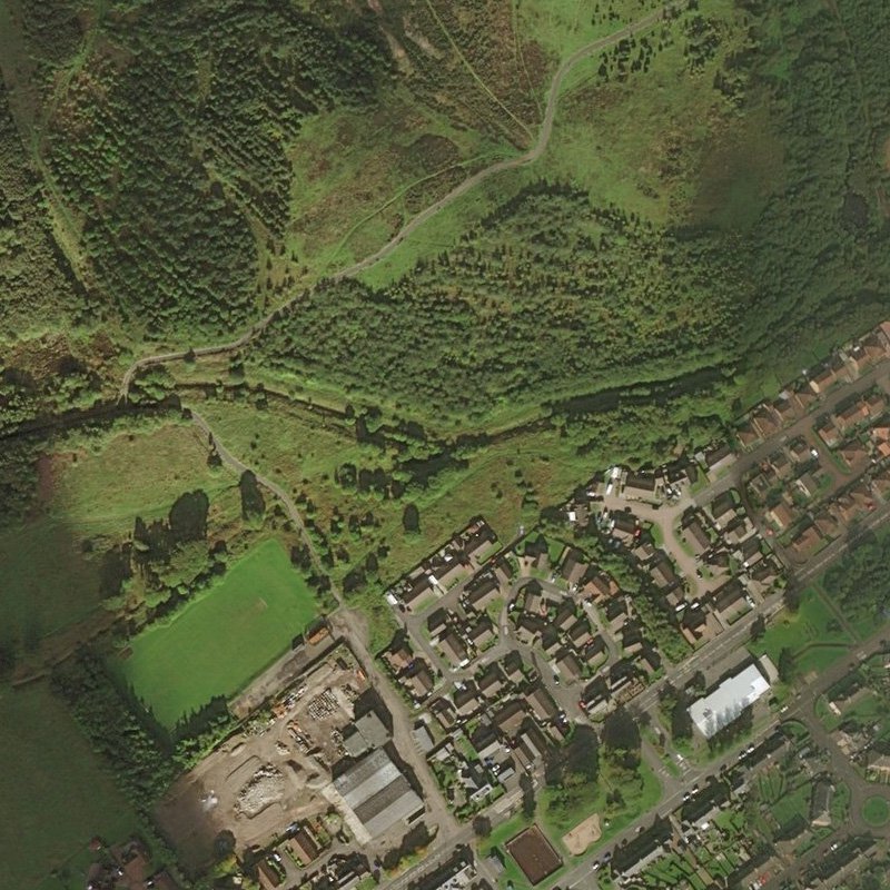 Seafield Coal Mine - Aerial, courtesy National Library of Scotland