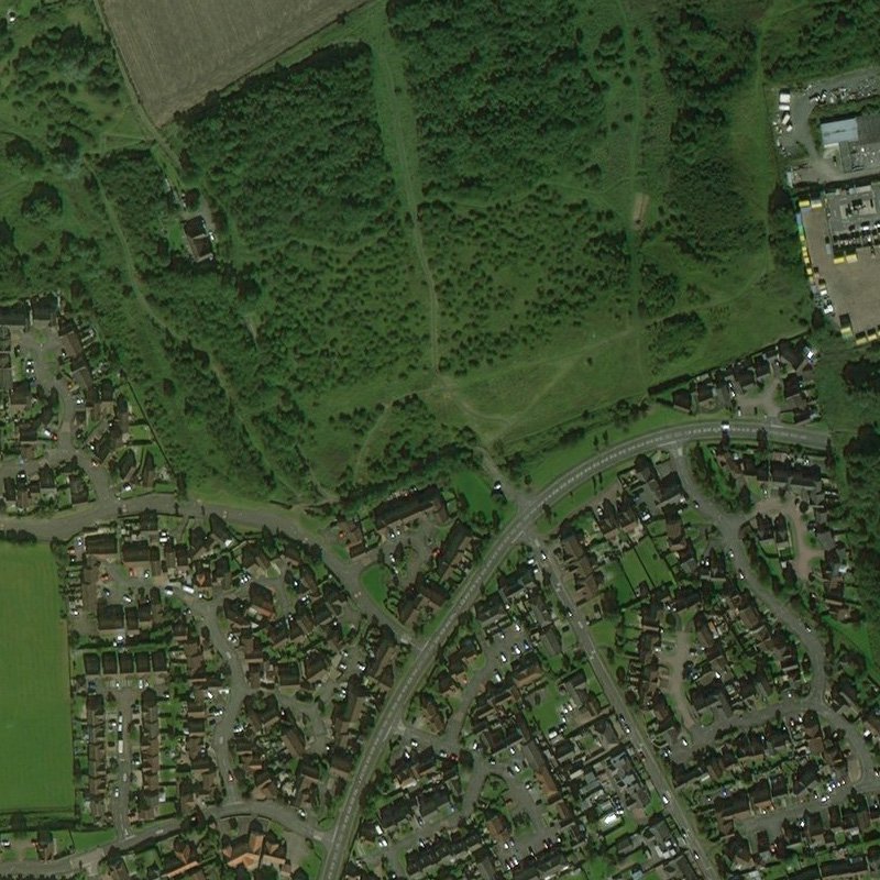 Strathbrock Collieries Site No.4 (Pyothall Pit?) - Aerial, courtesy National Library of Scotland