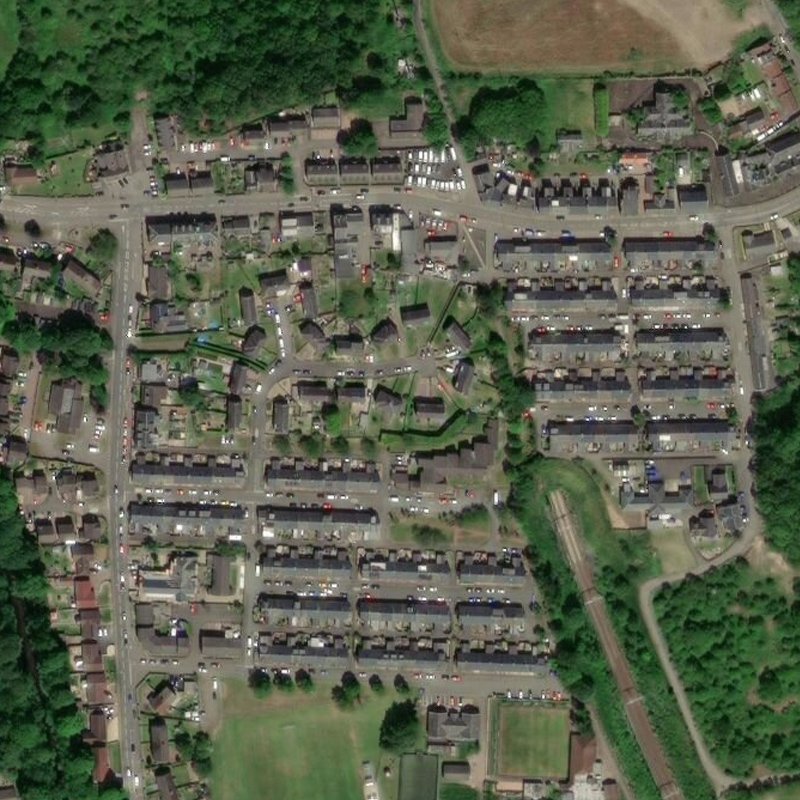 Winchburgh - Aerial, courtesy National Library of Scotland