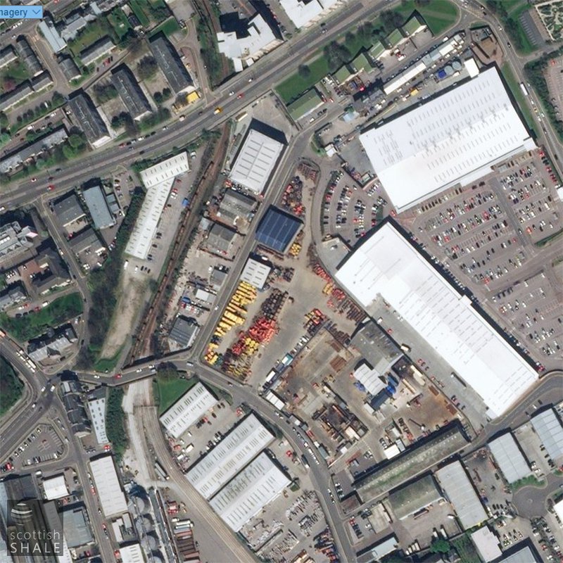 Aberdeen Oil Works - Aerial, courtesy National Library of Scotland