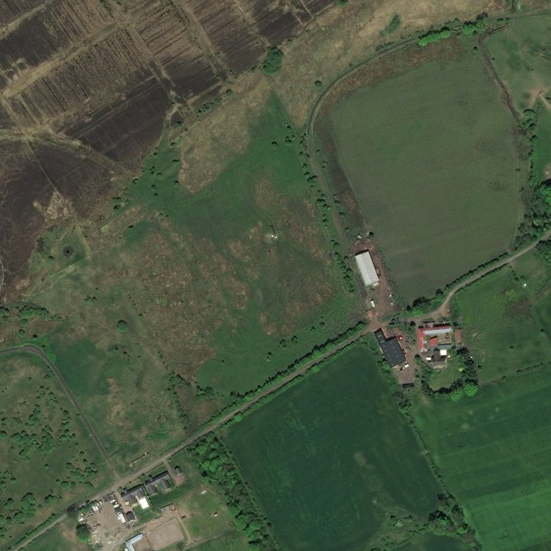 Arden Oil Works - Aerial, courtesy National Library of Scotland