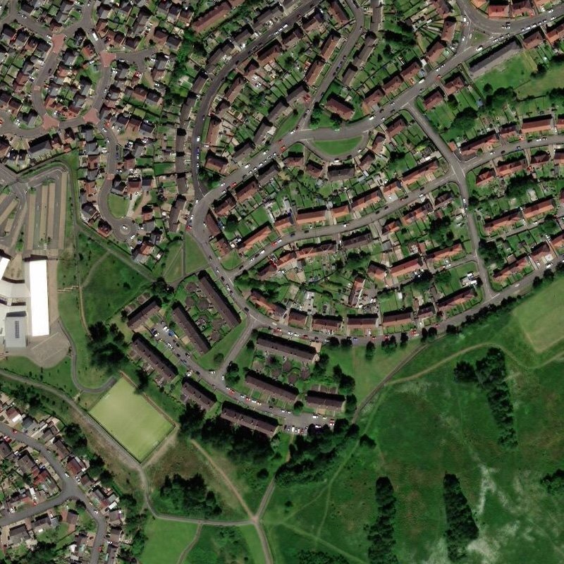 Glenmains (aka Bellsdyke) Oil Works - Aerial, courtesy National Library of Scotland