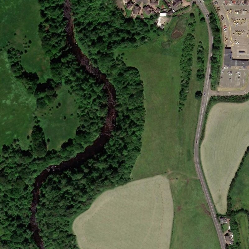 Birkenshaw Oil Works - Aerial, courtesy National Library of Scotland