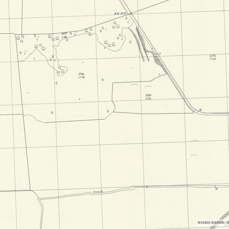 Blackstone Oil Works - 1:2,500 OS map c.1965, courtesy National Library of Scotland