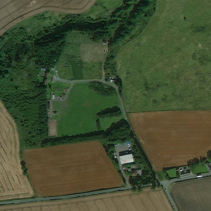 Broxburn: Greendykes (Bell) Oil Works - Aerial, courtesy National Library of Scotland