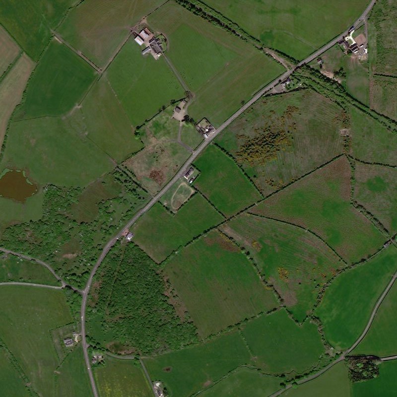 Doura Oil Works - Aerial, courtesy National Library of Scotland