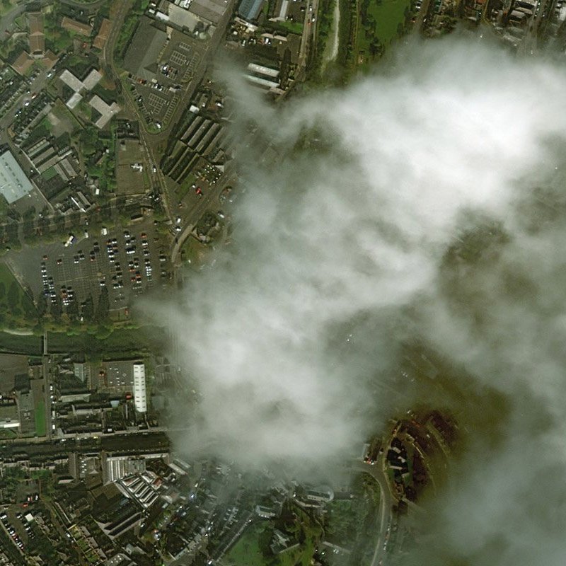 Hawick Oil Works - Aerial, courtesy National Library of Scotland
