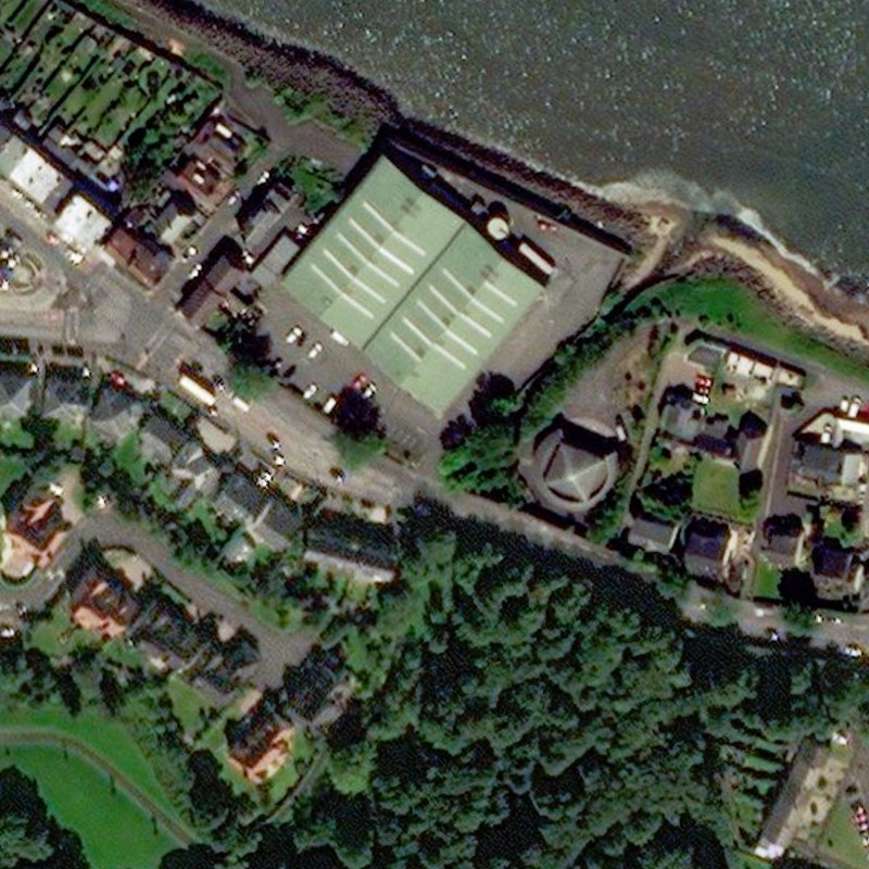 Magdalene Chemical Works - Aerial, courtesy National Library of Scotland