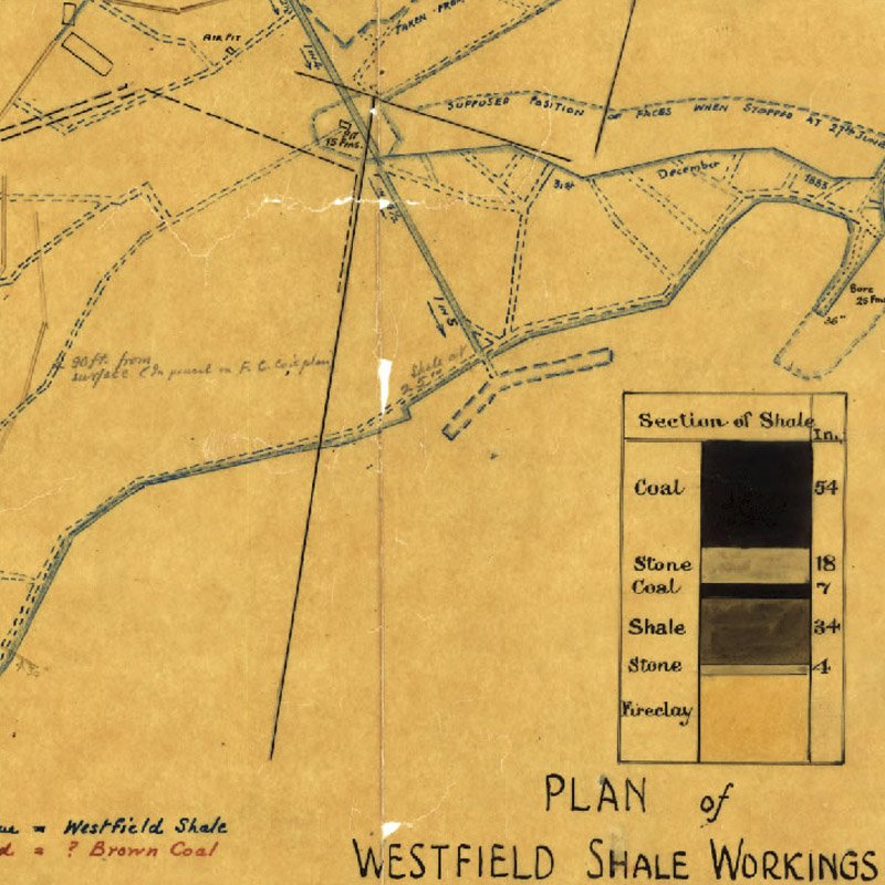 Westfield Oil Works - British Geological Survey plan LSP1183B